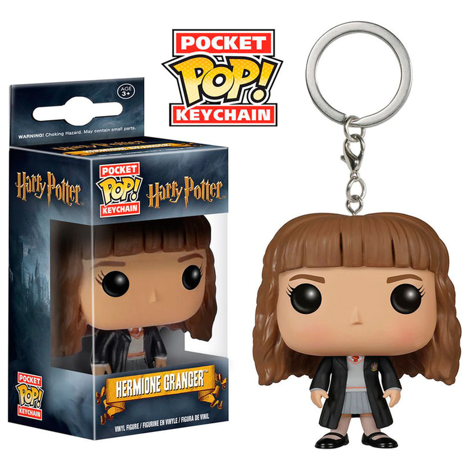 Harry Potter Pocket POP! Breloc Vinil Hermione Granger 4 cm poza produsului