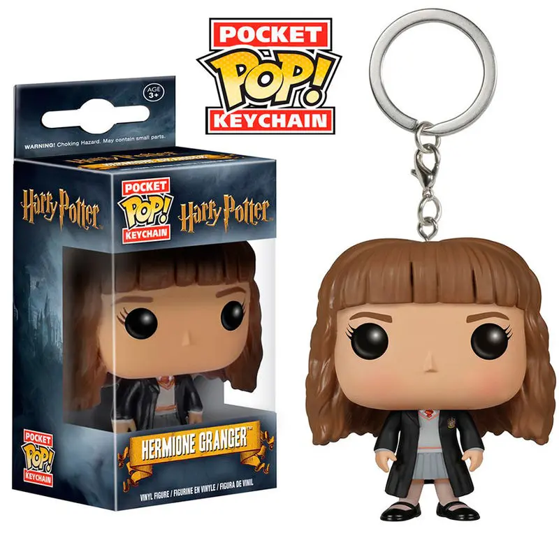 Harry Potter Pocket POP! Breloc Vinil Hermione Granger 4 cm poza produsului