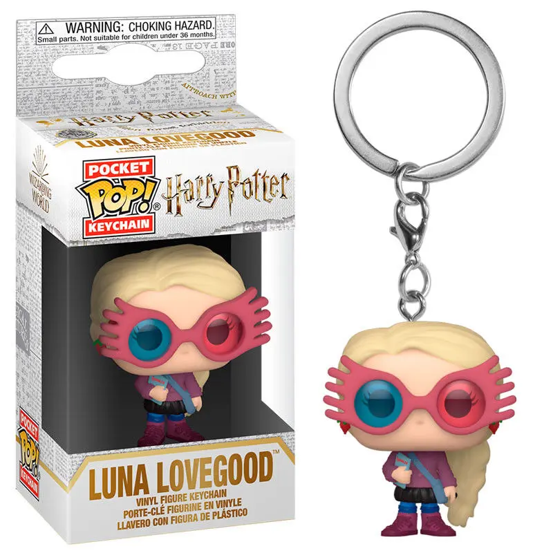 Harry Potter Pocket POP! Breloc de vinil Luna Lovegood 4 cm poza produsului