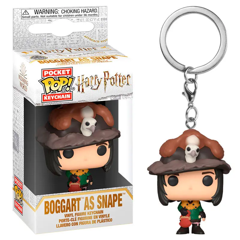 Breloc Vinyl Harry Potter Pocket POP! Snape as Boggart 4 cm poza produsului