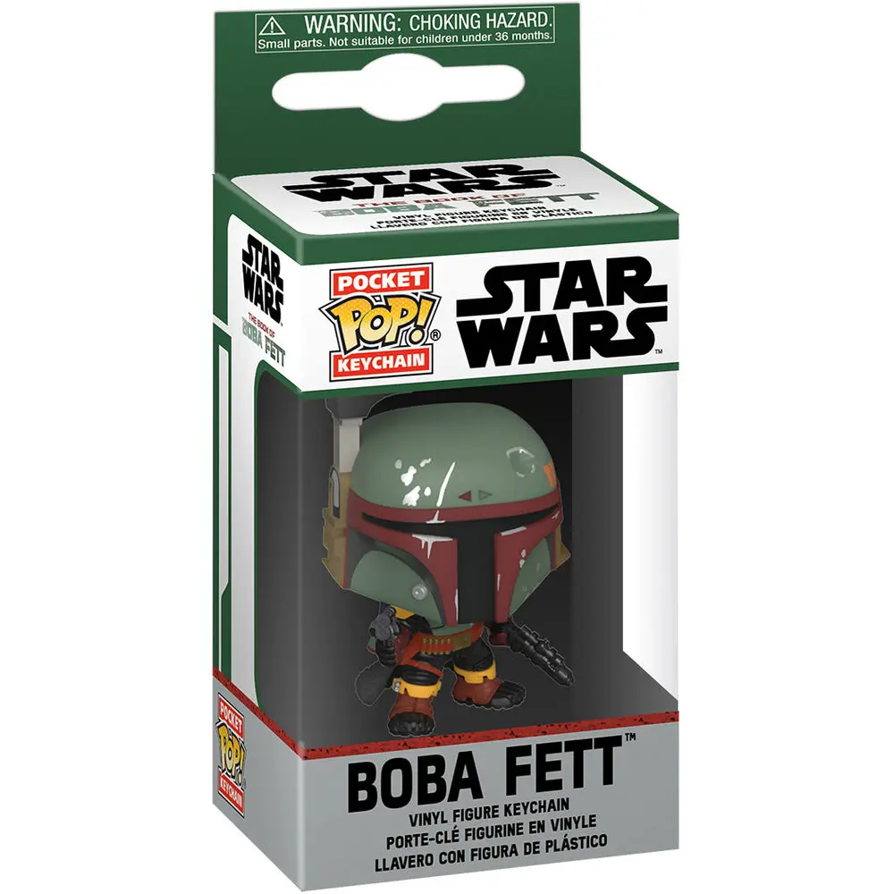 Star Wars The Book of Boba Fett Pocket POP! Vinyl Brelocuri 4 cm Boba Fett Display (12) poza produsului