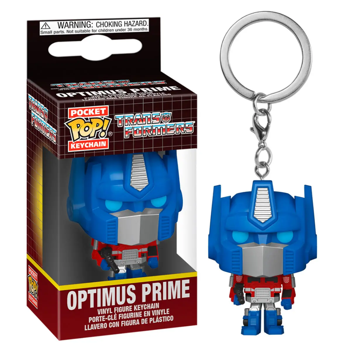 Breloc Pocket POP Transformers Optimus Prime poza produsului