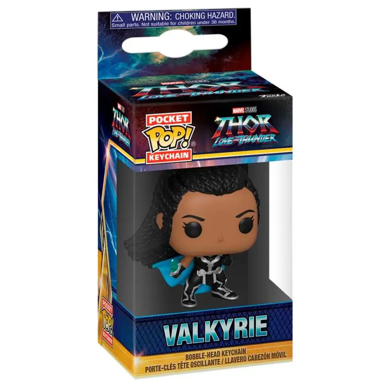 Pocket breloc POP Marvel hor Love and Thunder Valkyrie poza produsului