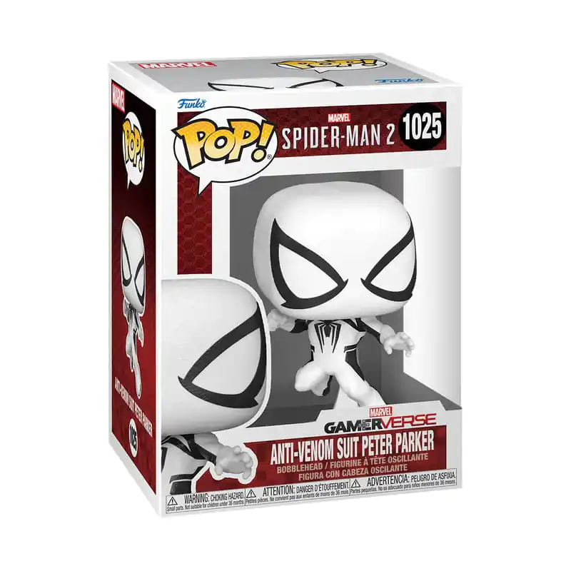 Spiderman 2 Funko POP! Games Figurina Vinyl Anti-Venom Peter 9 cm poza produsului