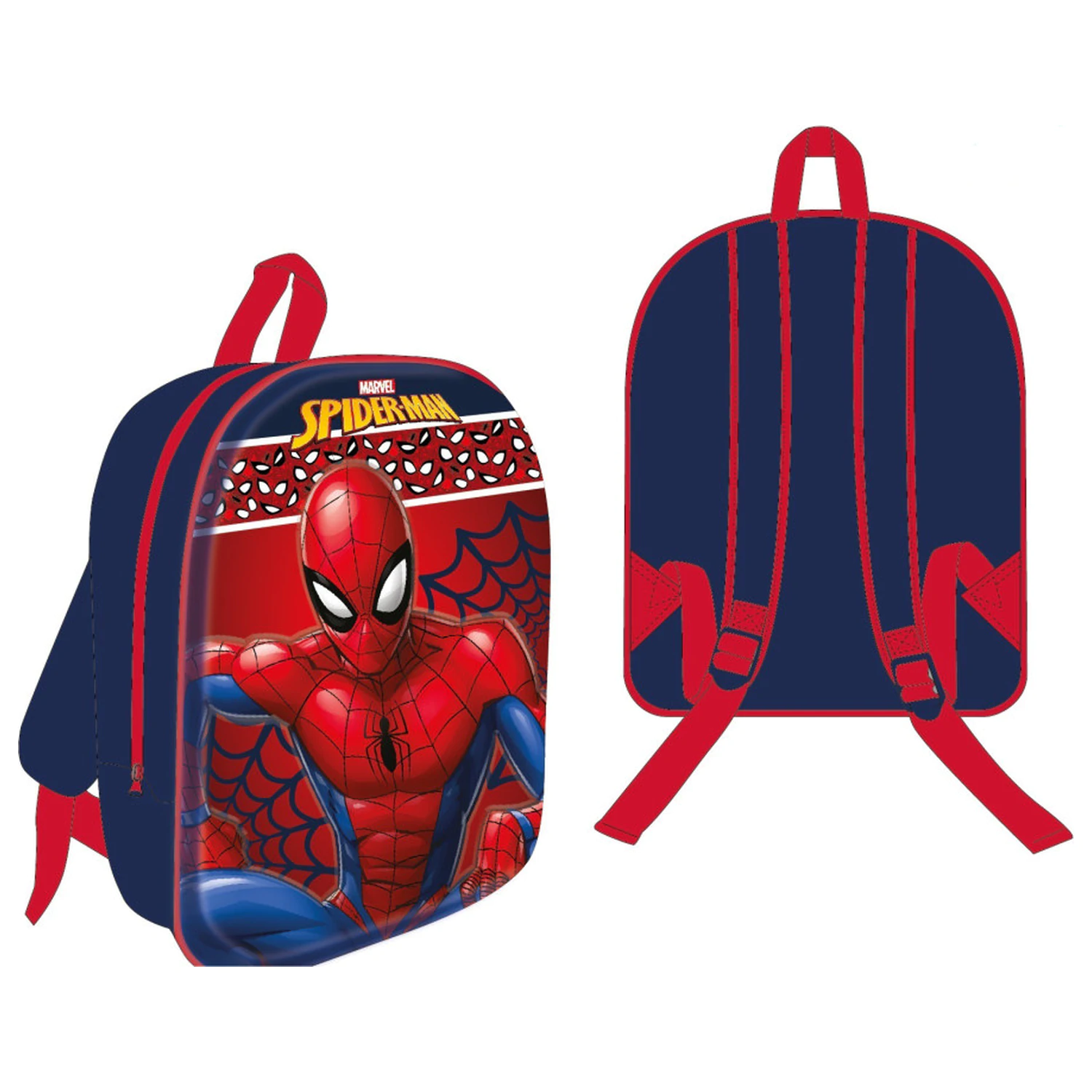 Spider-Man Action Rucsac 3D, Geanta 30 cm poza produsului