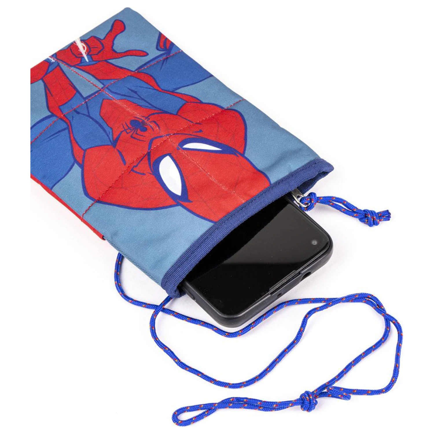 Spider-Man Suport telefon de actiune cu geanta, Geanta crossbody 18 cm poza produsului