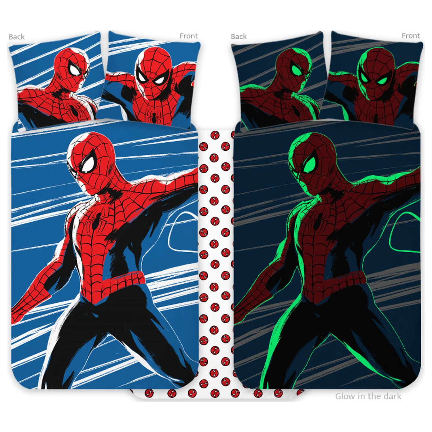 Spider-Man Agility Glow-in-the-Dark Husă de pilotă pentru copii mici poza produsului