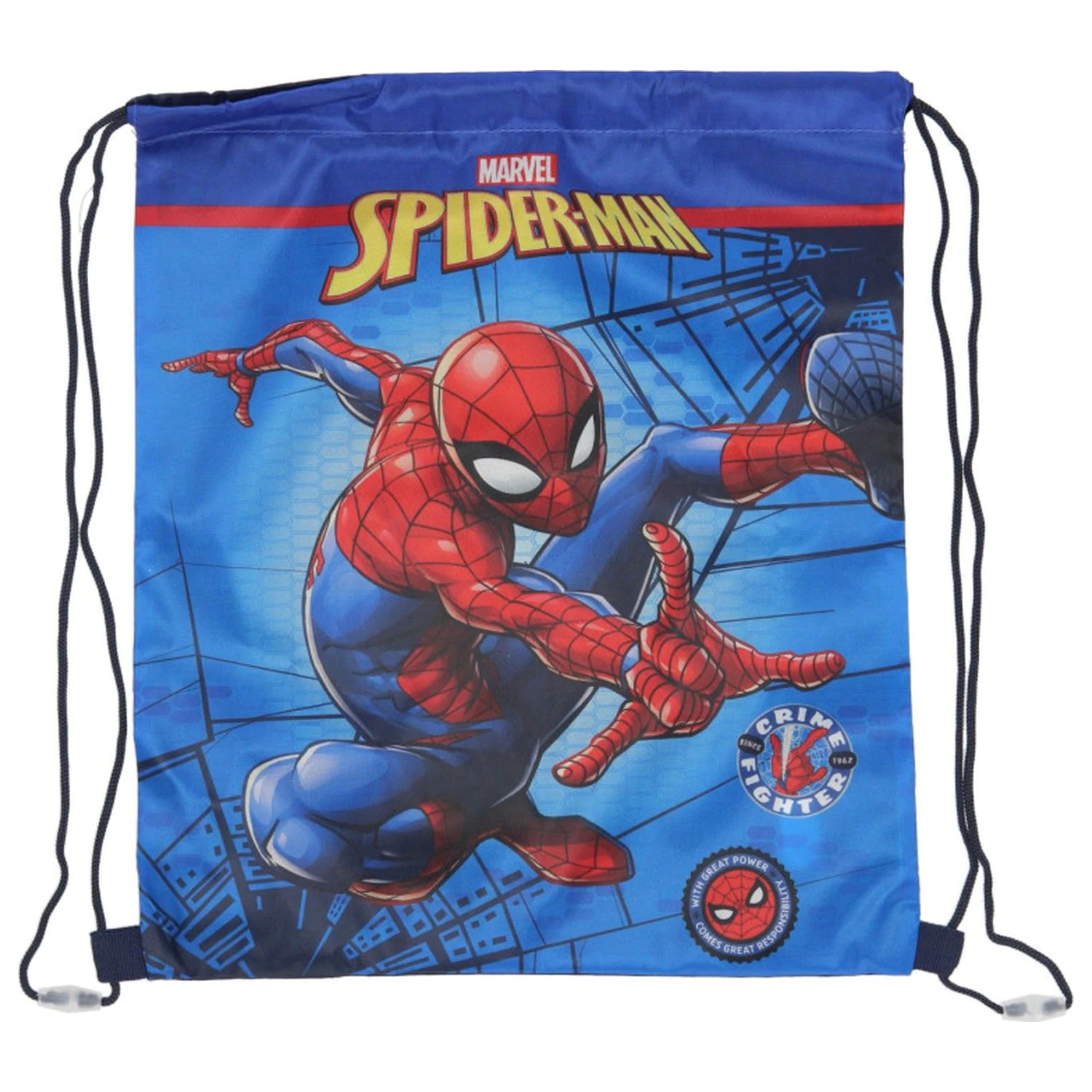 Spider-Man Crime Fighter geanta sport, geanta de gimnastica 40 cm poza produsului