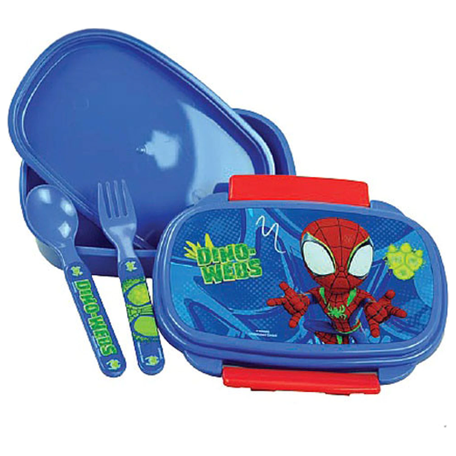 Spider-Man Dino-Webs Lunchbox + set tacamuri poza produsului