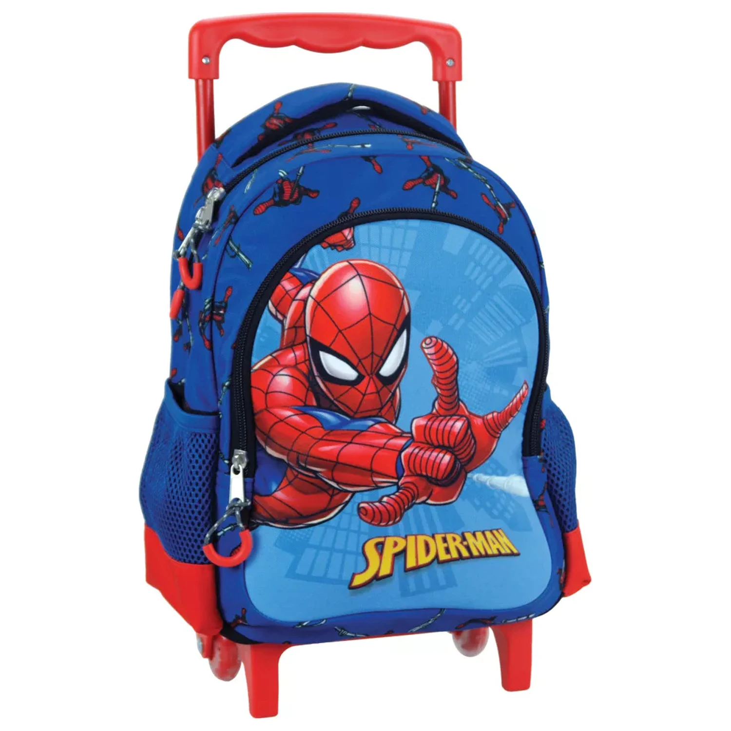 Spider-Man Evergreen Rolling Rucsac prescolar, Geanta 30 cm poza produsului