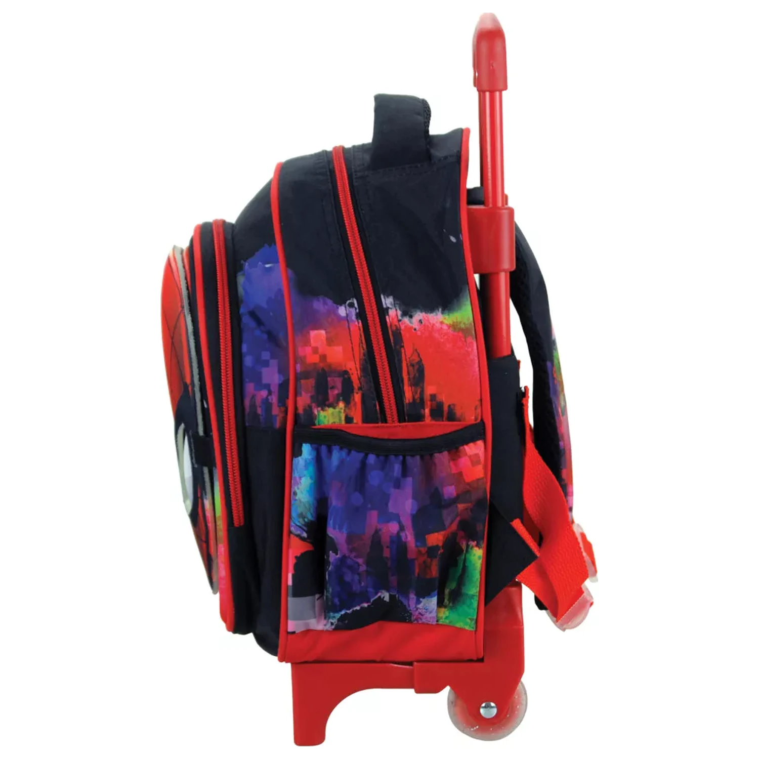 Spider-Man Global Rolling Preschool Ghiozdan de scoala, Geanta 30 cm cu Masca poza produsului