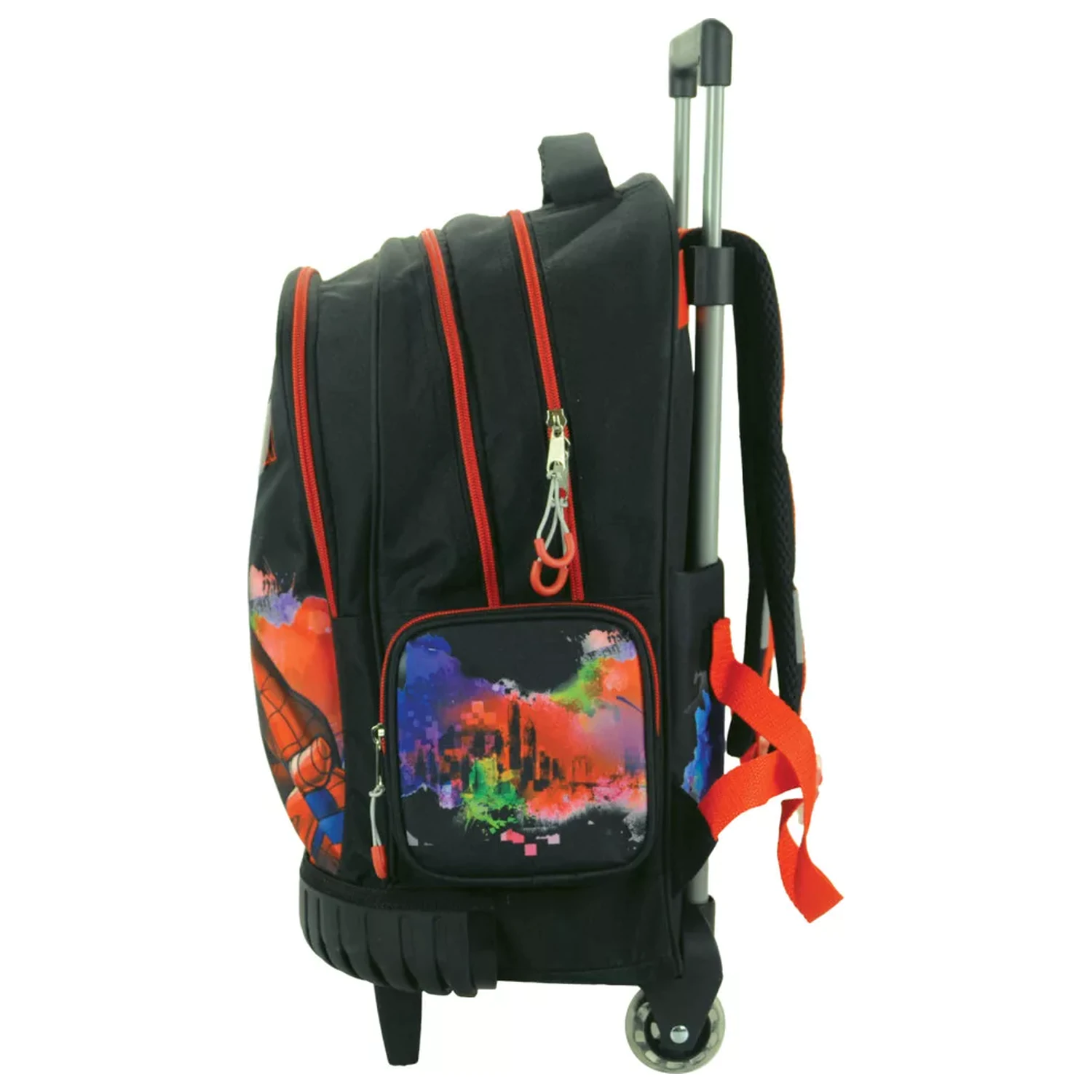 Spider-Man Global Premium Rolling Ghiozdan de scoala, Geanta 42 cm poza produsului