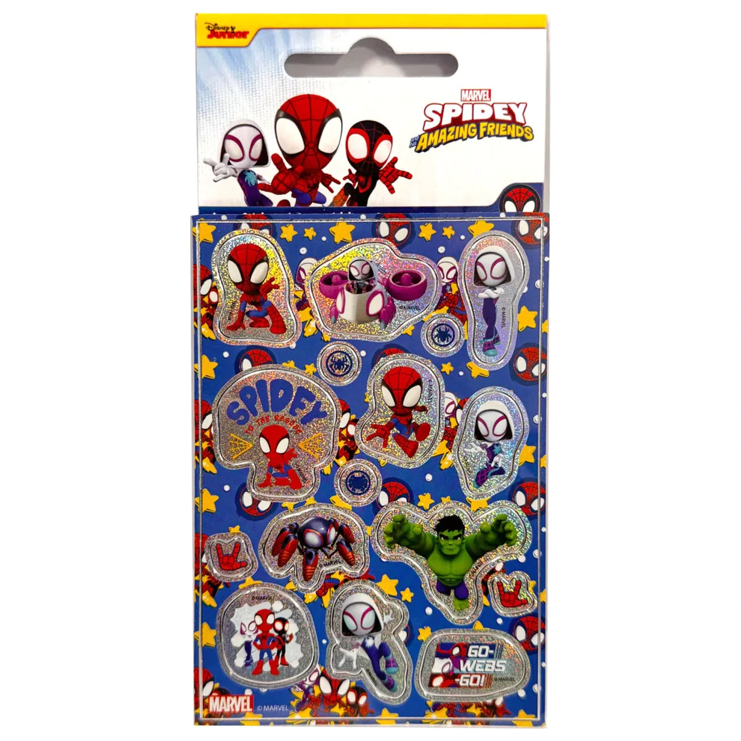 Spider-Man Go Webs Hologram Sticker Set Set de autocolante holografice poza produsului