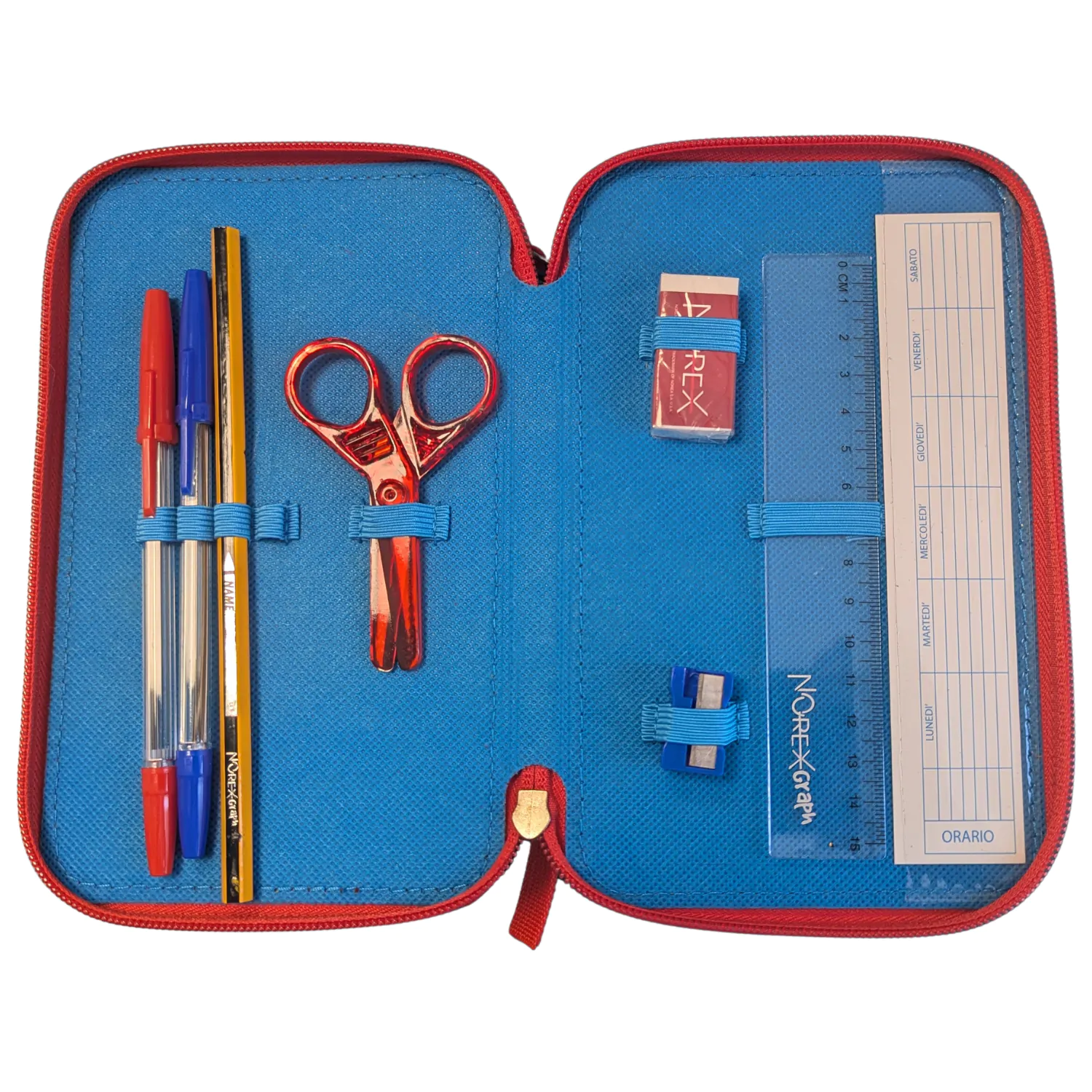 Spider-Man Great Power filled penar etui cu creioane pe 3 etaje poza produsului
