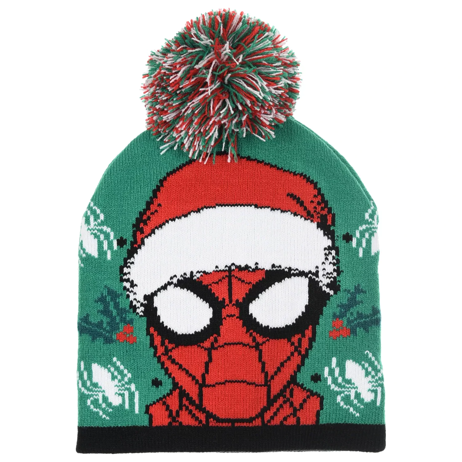 Spider-Man Caciula verde de Craciun pentru copii Green Hat Christmas Kids Beanie 52 cm poza produsului