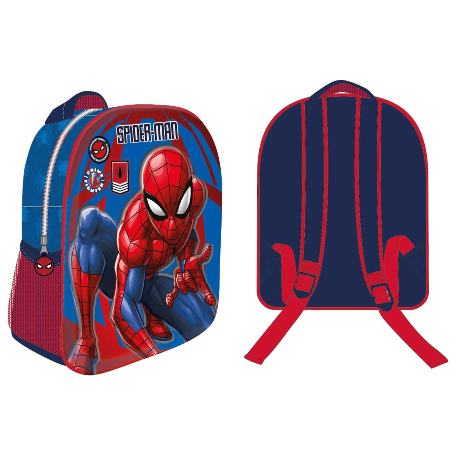 Spider-Man Hero of the Heights Deluxe Rucsac 3D, Geanta 30 cm poza produsului