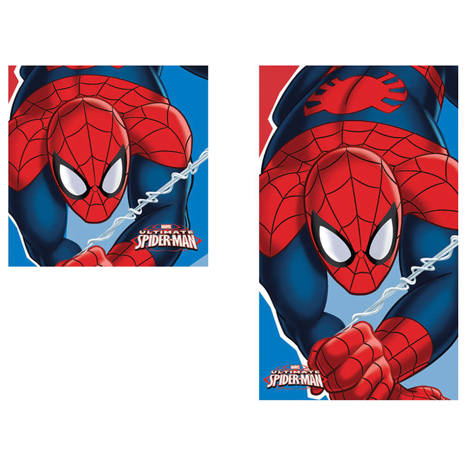 Spiderman prosop din microfibra de fata si de maini set poza produsului