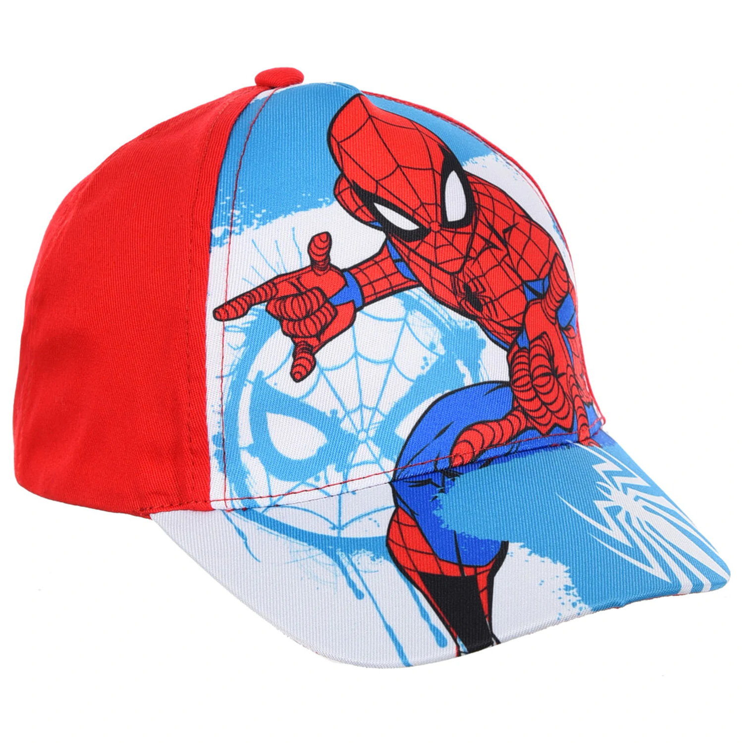 Sapca de baseball pentru copii Spider-Man Painted Red 52 cm poza produsului