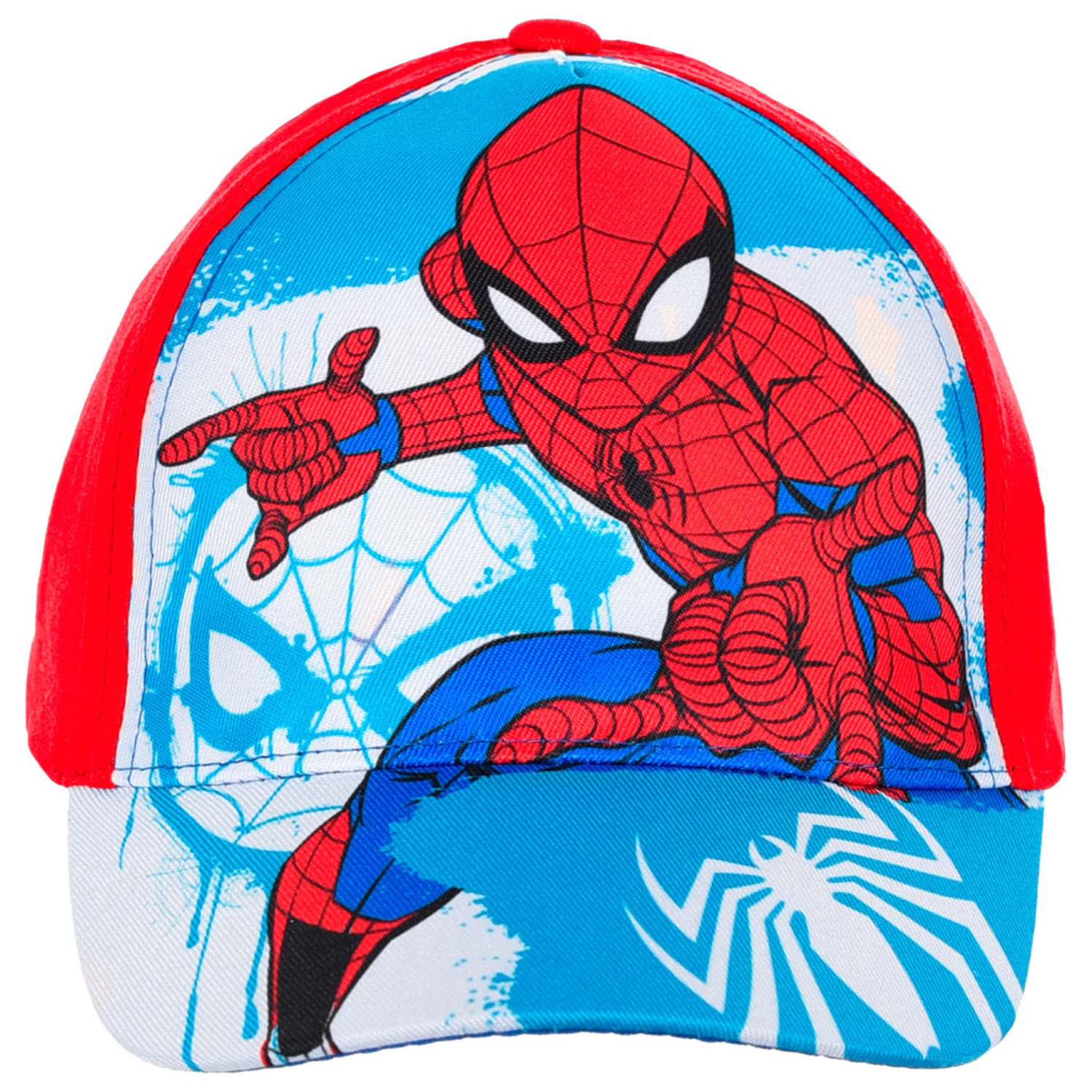 Sapca de baseball pentru copii Spider-Man Painted Red de 54 cm poza produsului