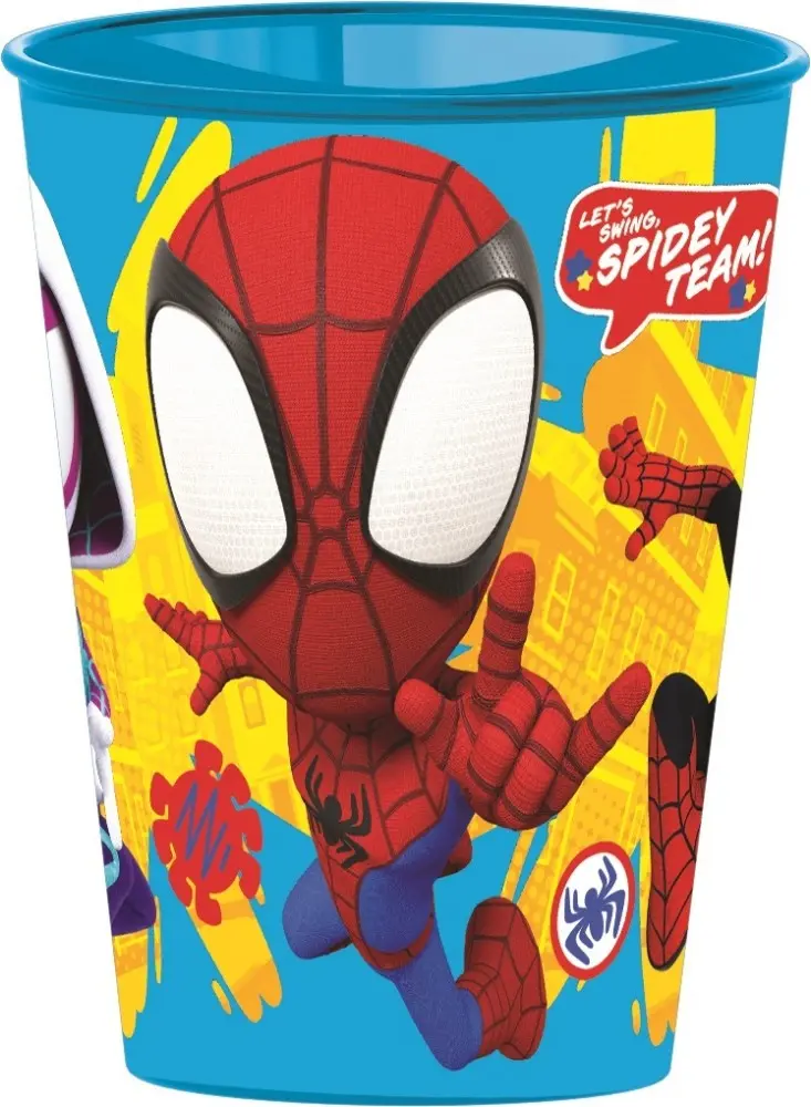 Spider-Man pahar din plastic, 260 ml poza produsului