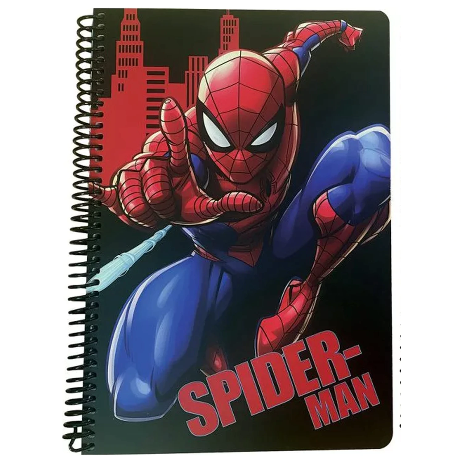 Spider-Man Sense B/5 Caiet spiralat liniat cu 70 de pagini poza produsului