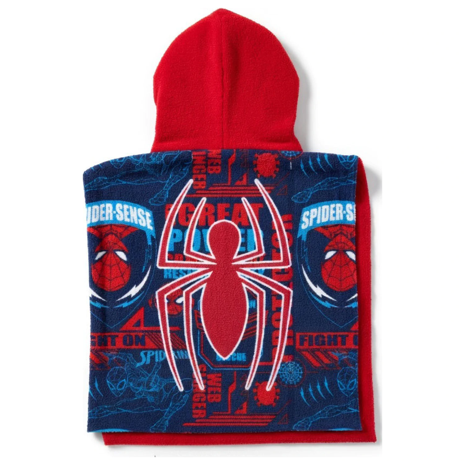 Spider-Man Spider-Sense Prosop de plaja Tip Poncho 50x100 cm poza produsului