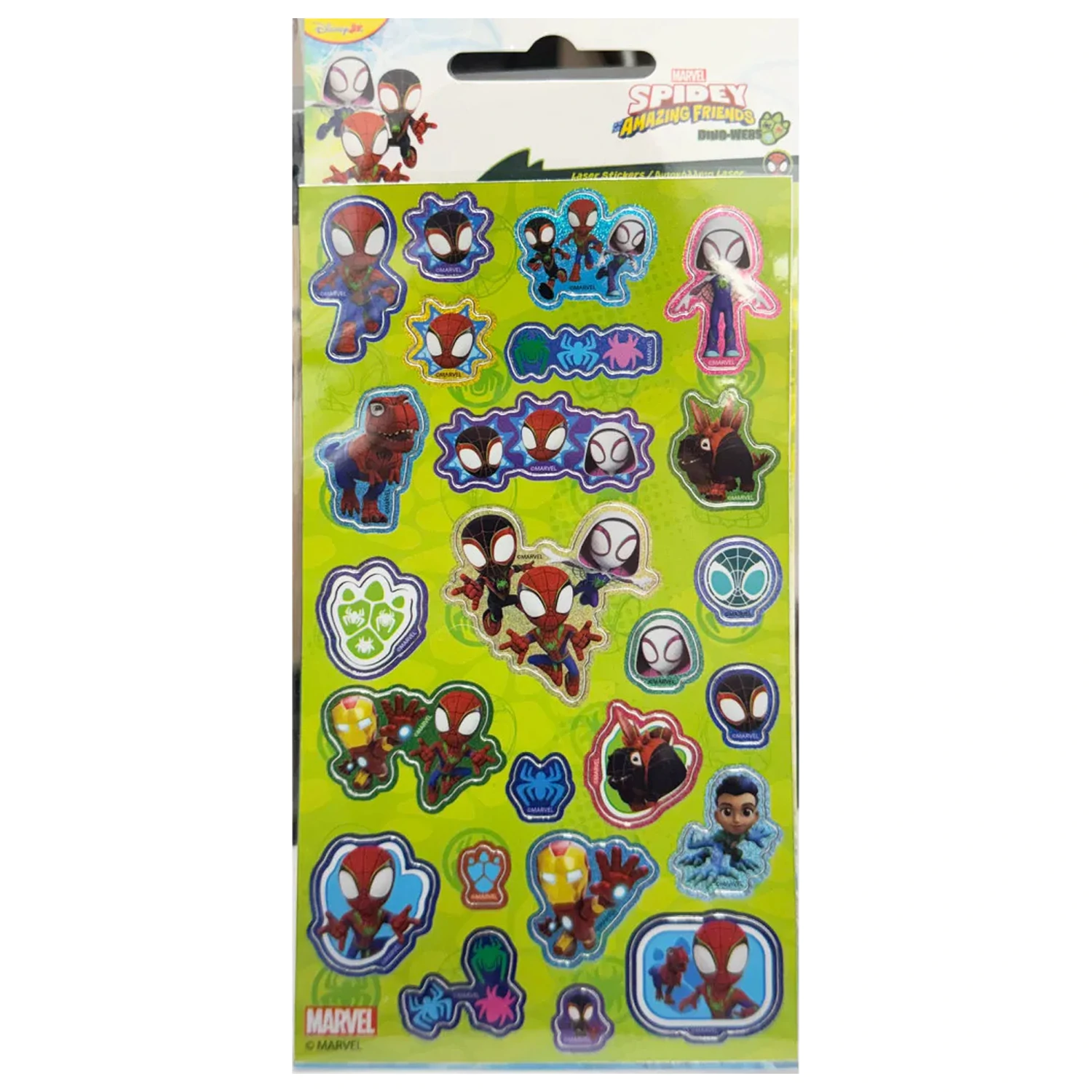 Spider-Man Spidey Dino Webs Hologram Set de stickere poza produsului