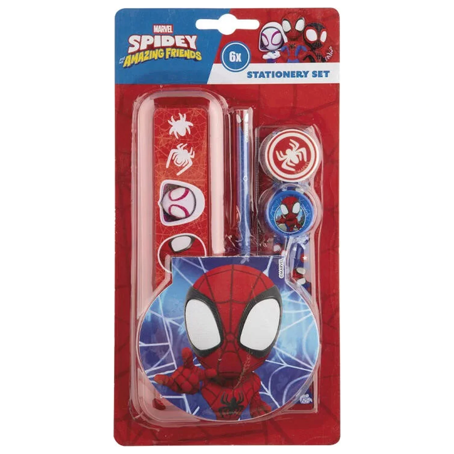 Spider-Man Spidey Friends Set de papetarie 6 piese poza produsului