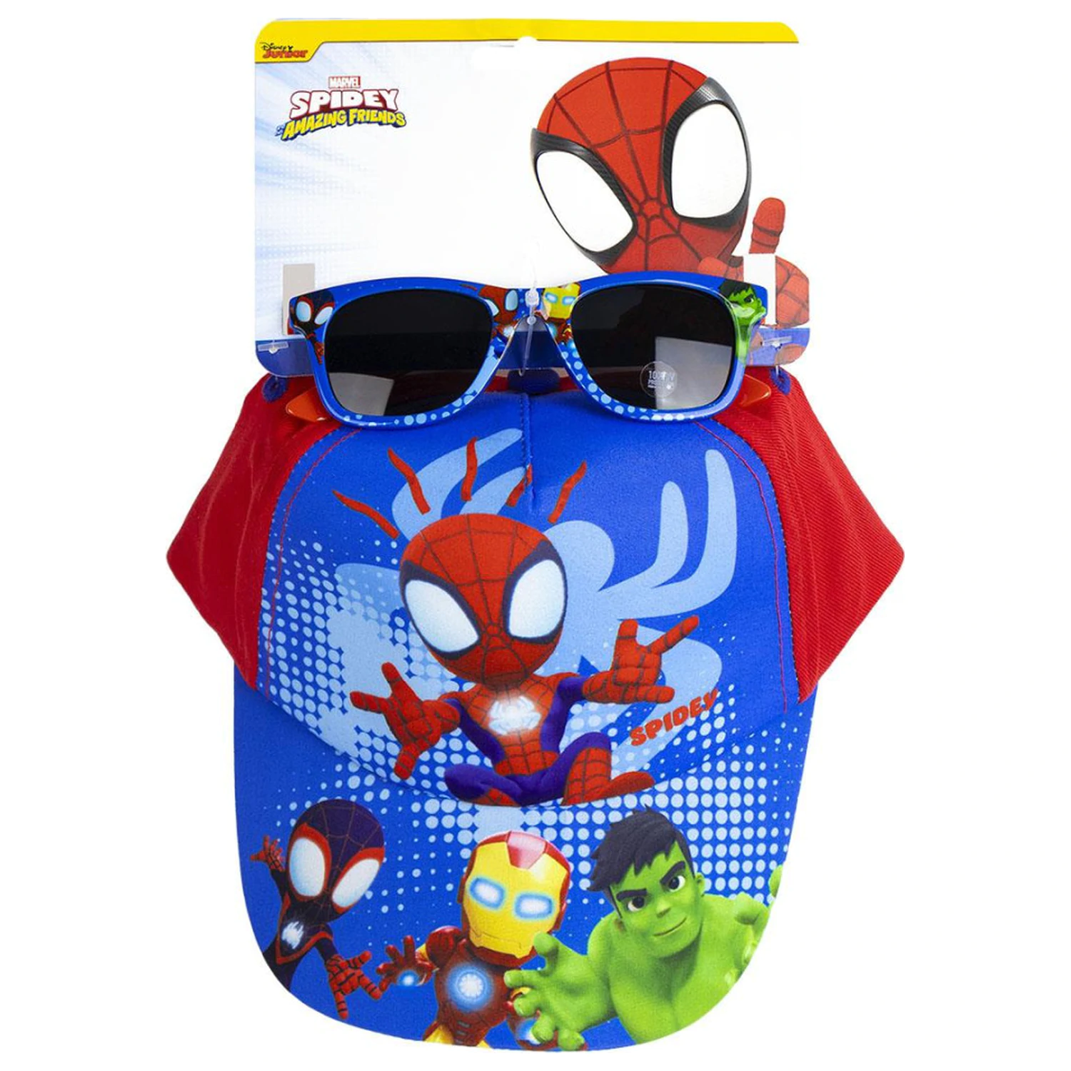 Spider-Man Spidey & Friends Ochelari de soare si Set cu sapca de baseball poza produsului