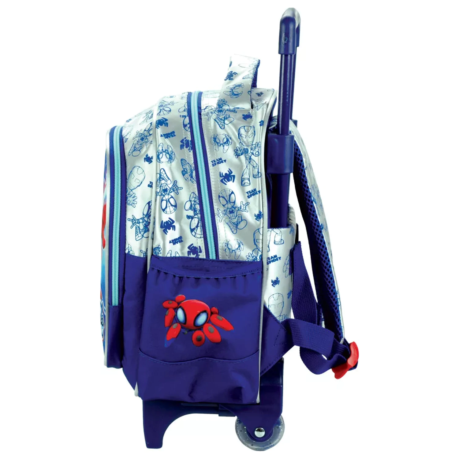 Spider-Man Spidey Glow Rolling Rucsac Prescolar, Geanta 30 cm poza produsului