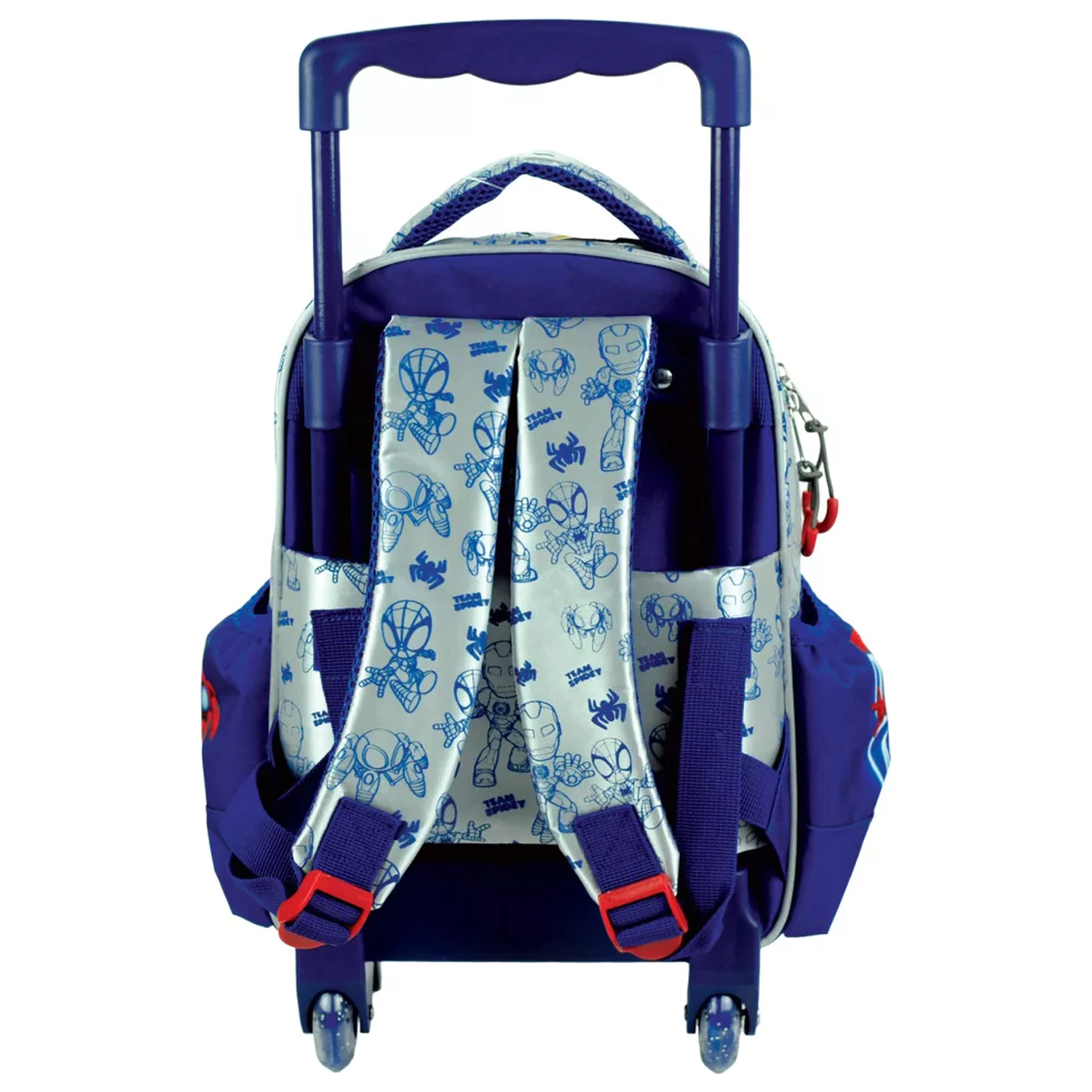 Spider-Man Spidey Glow Rolling Rucsac Prescolar, Geanta 30 cm poza produsului