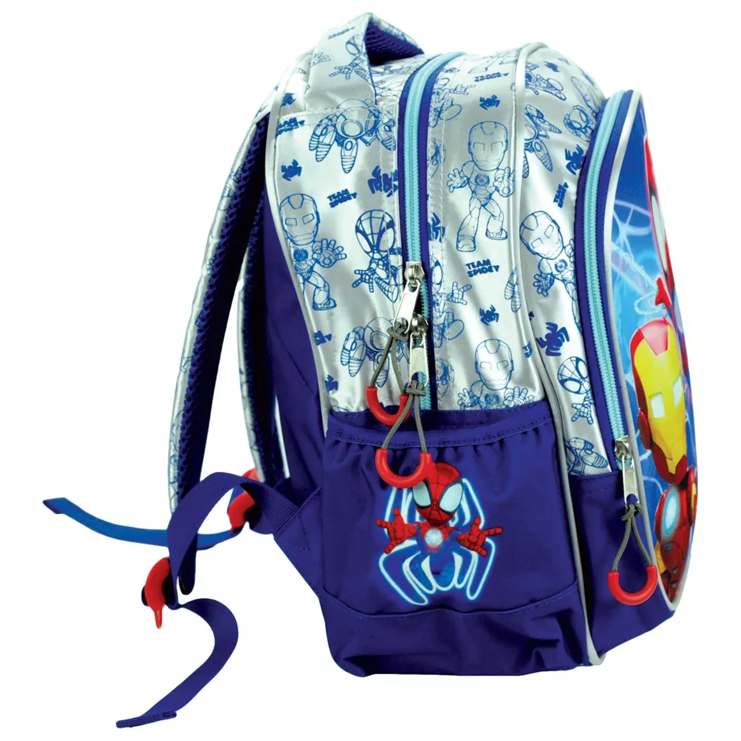 Spider-Man Spidey Rucsac Strălucitor Ghiozdan Geantă 31 cm poza produsului