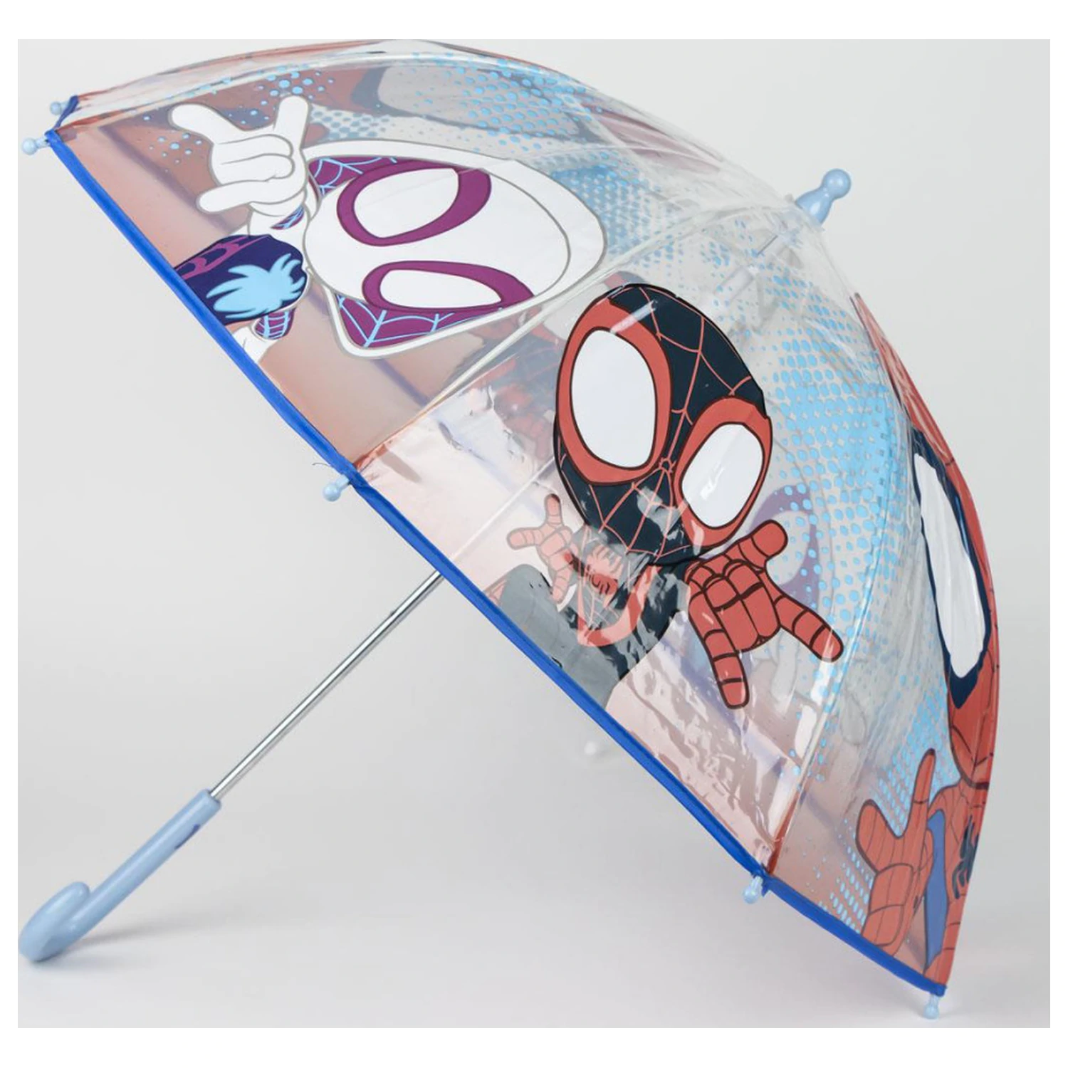 Spider-Man Spidey Umbrela transparenta pentru copii Ø74 cm poza produsului