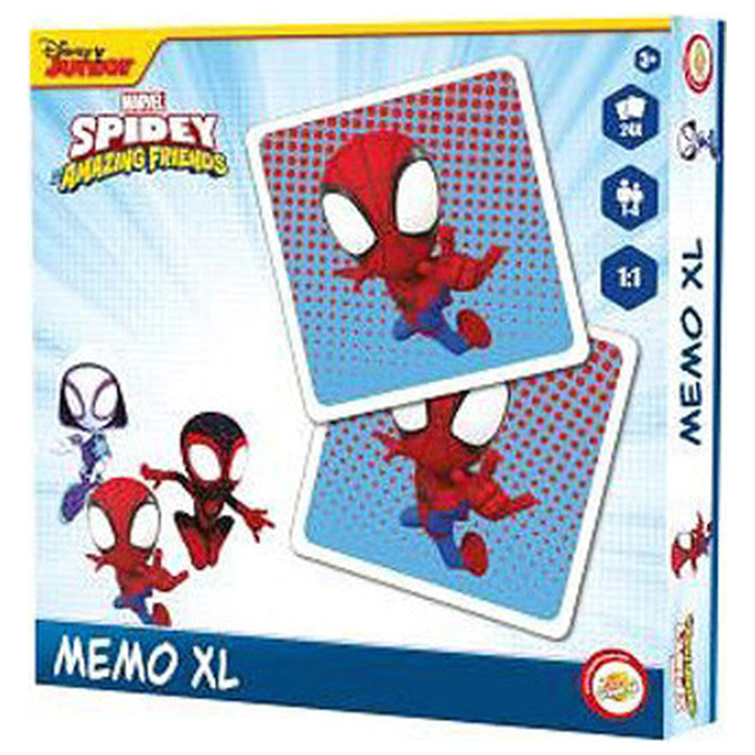 Spider-Man Spidey joc de memorie XL 24 piese poza produsului
