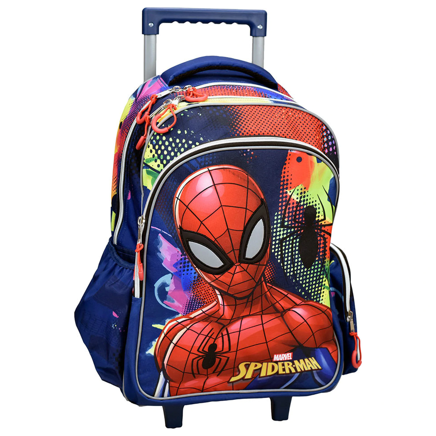 Spider-Man Splotch Ghiozdan scoala pe roti, Bag 46 cm poza produsului