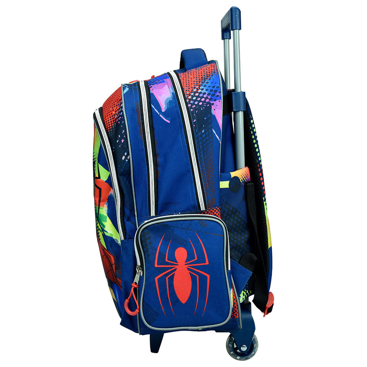 Spider-Man Splotch Ghiozdan scoala pe roti, Bag 46 cm poza produsului