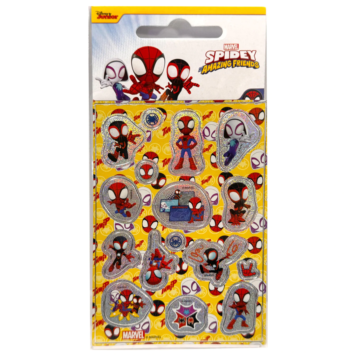 Spider-Man Techno Racer Set de autocolante holografice poza produsului