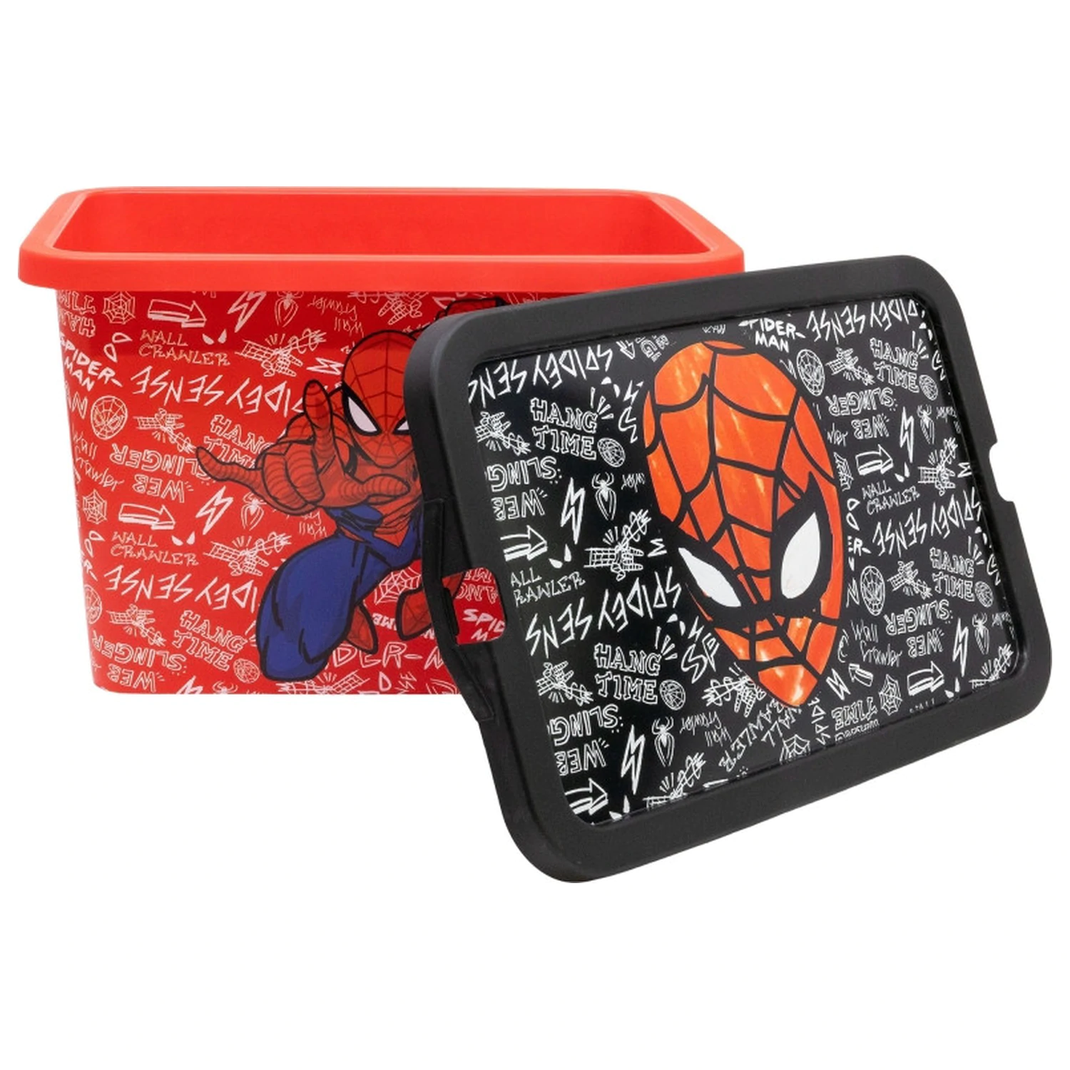 Spider-Man Urban Web cutie de depozitare din plastic 7 L poza produsului