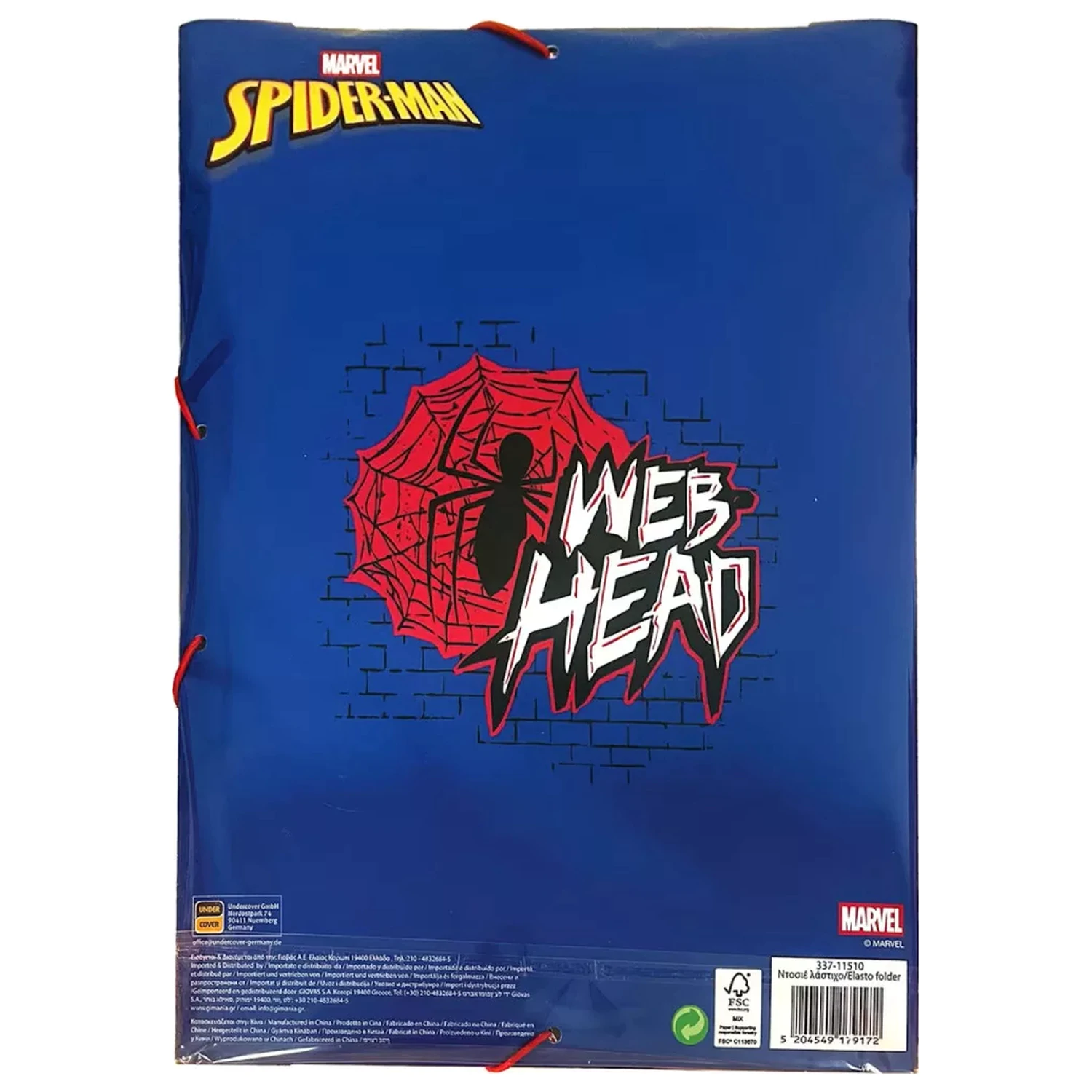 Spider-Man Web Head A/4 Dosar elastic poza produsului