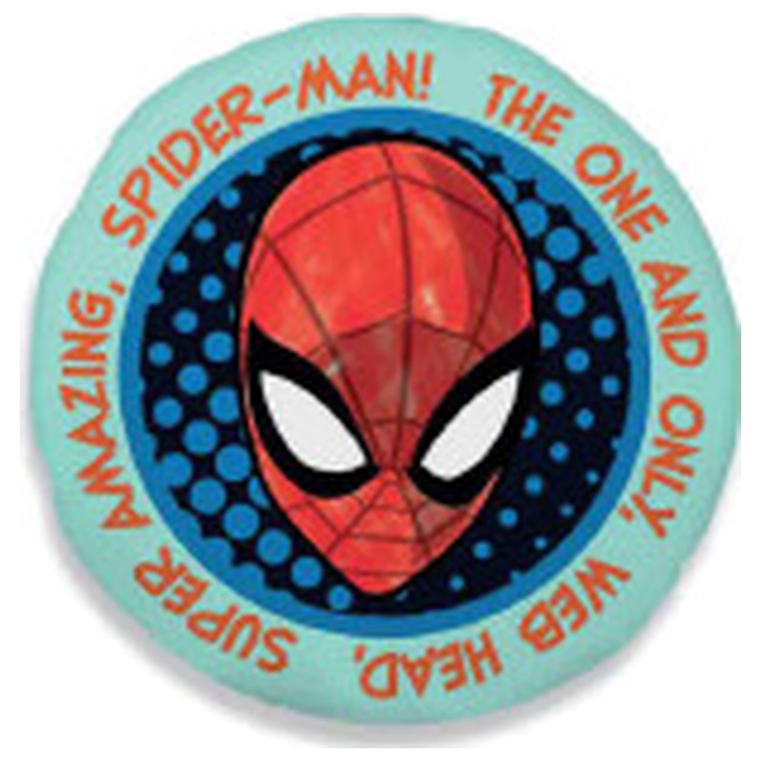 Pernă în formă de cap de pânză Spider-Man Web Head poza produsului