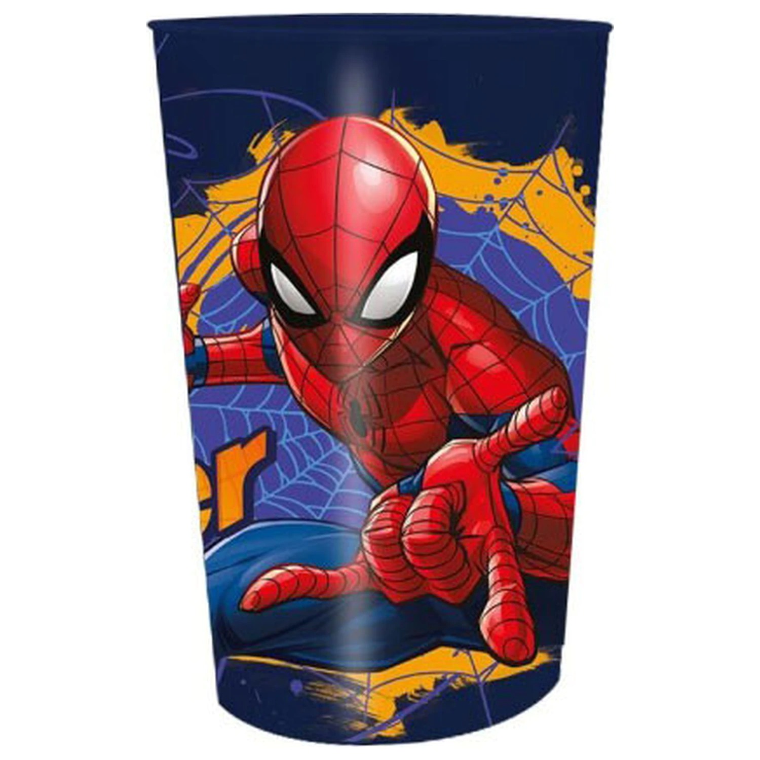 Spider-Man Web-Slinger pahar de plastic 250 ml poza produsului