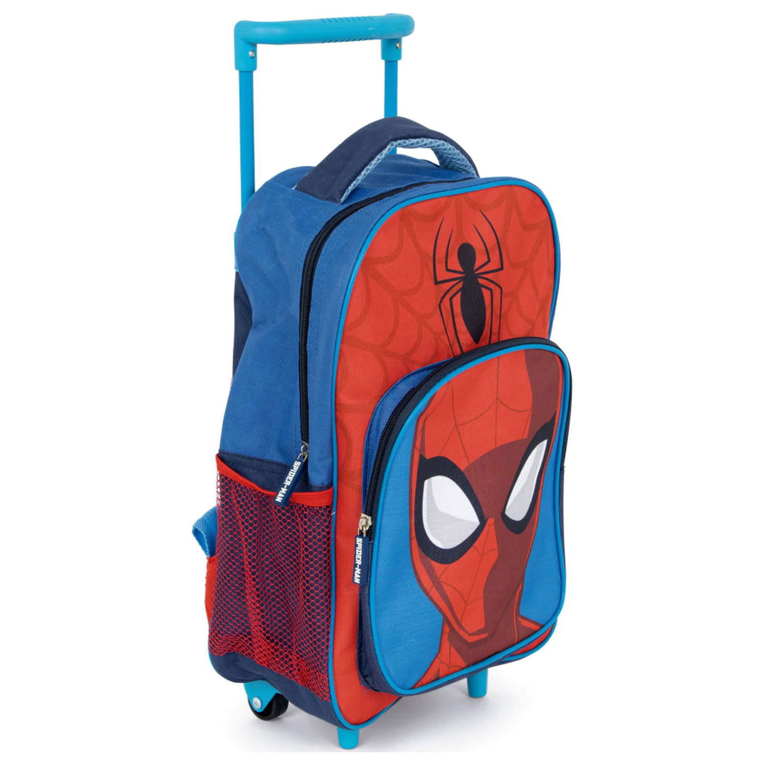 Spider-Man Web Weaver Rolling Preschool rucsac, geanta 36 cm poza produsului