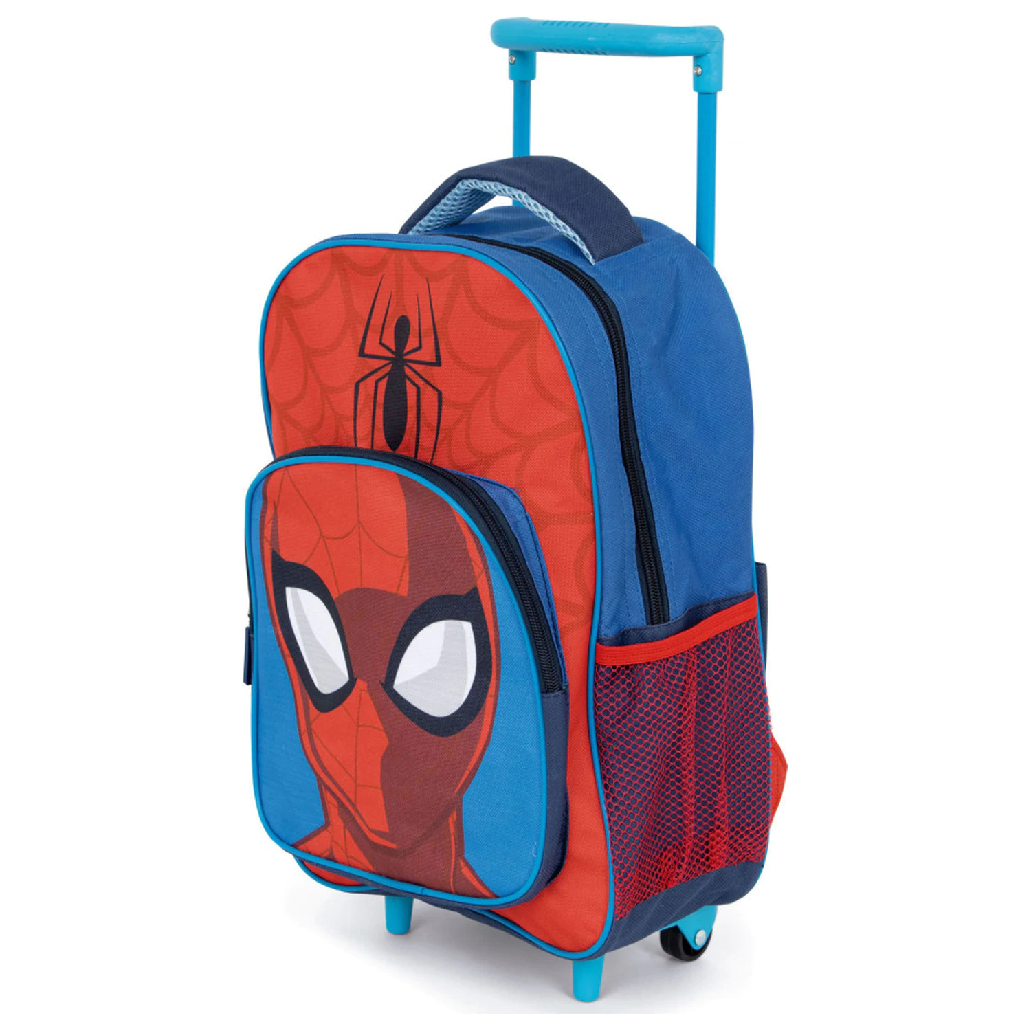 Spider-Man Web Weaver Rolling Preschool rucsac, geanta 36 cm poza produsului