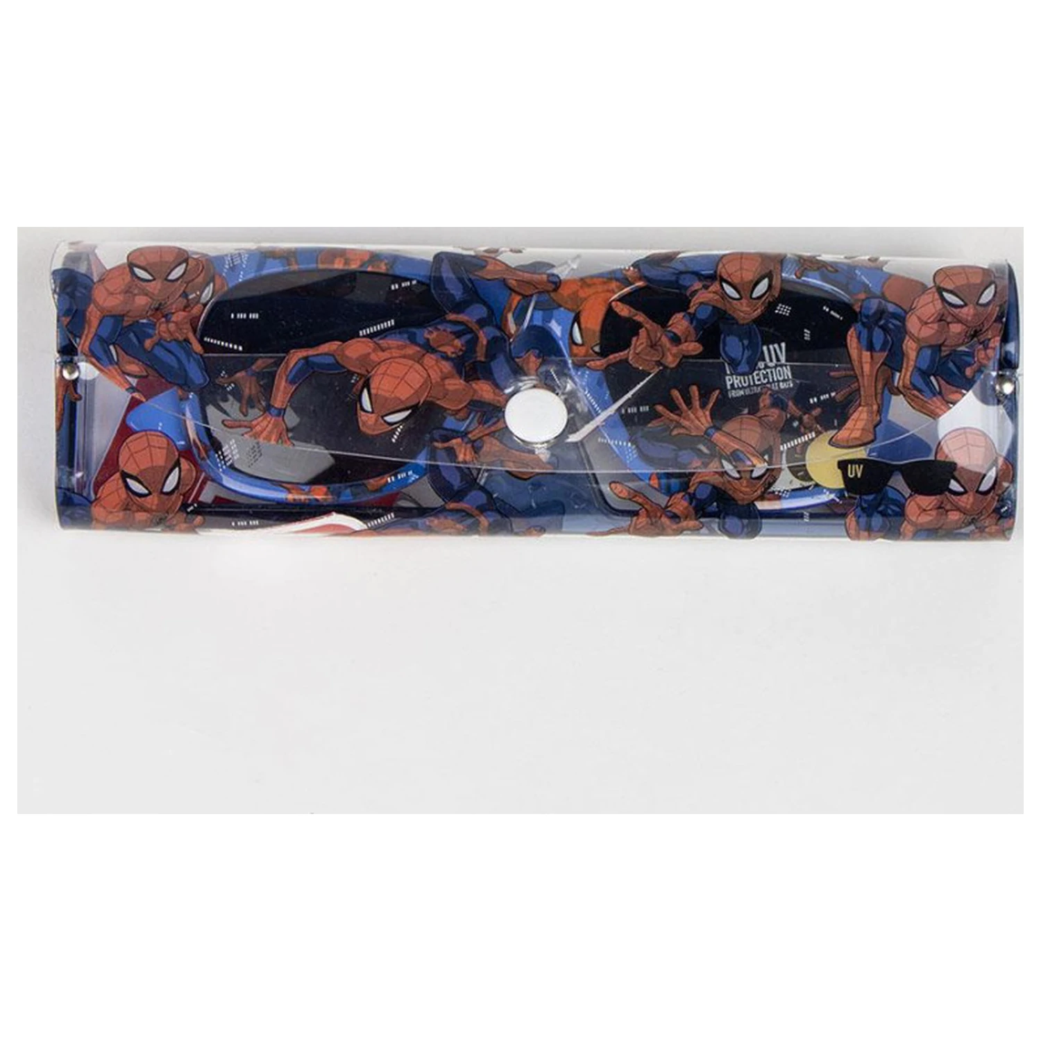 Spider-Man ochelari de soare cu model panza de paianjen poza produsului