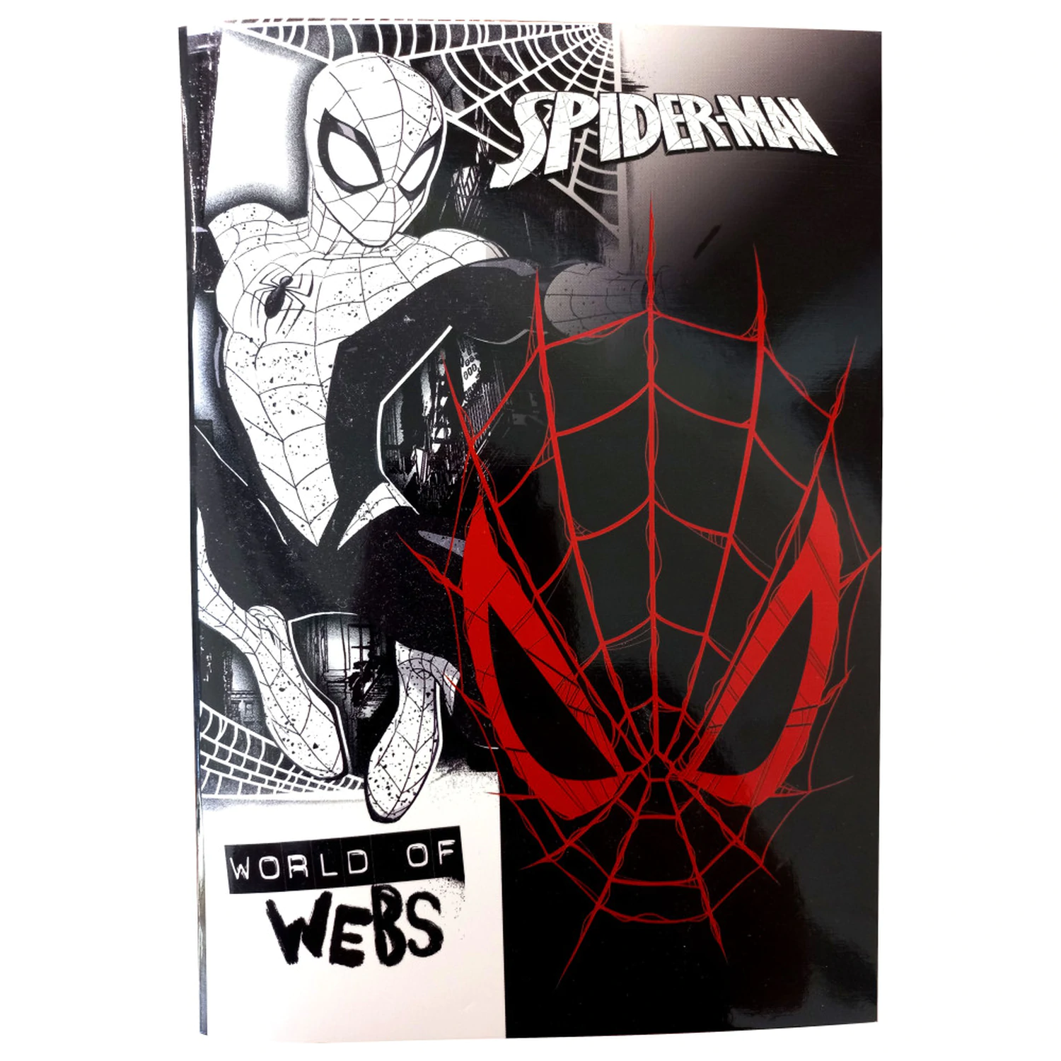 Spider-Man World of Webs B5 Lined Caiet 40 pagini poza produsului