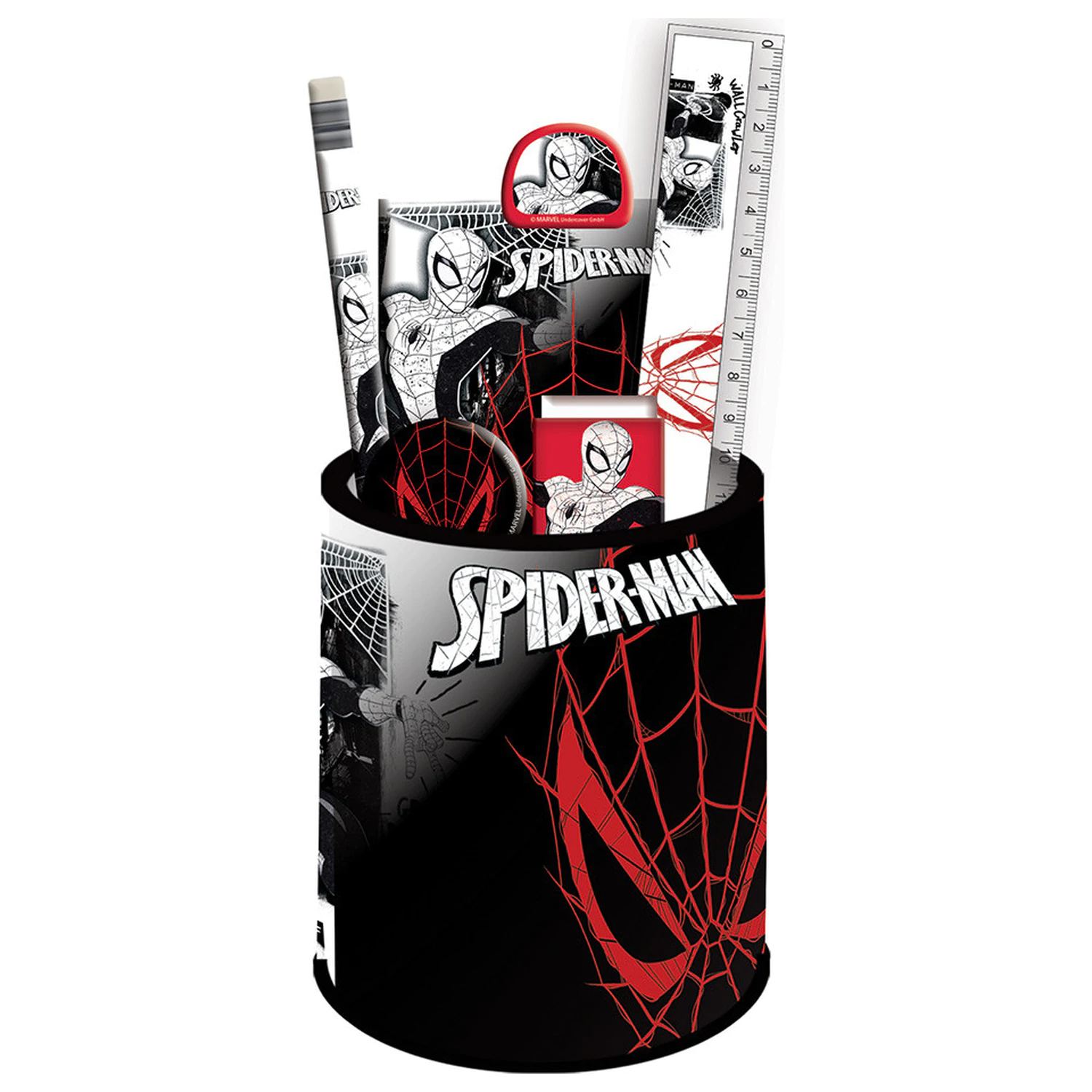 Spider-Man World of Webs Set de papetarie din 7 piese poza produsului