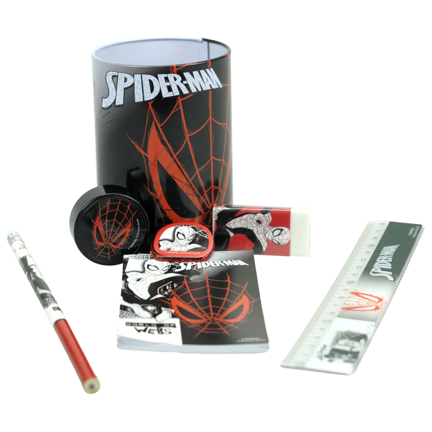 Spider-Man World of Webs Set de papetarie din 7 piese poza produsului