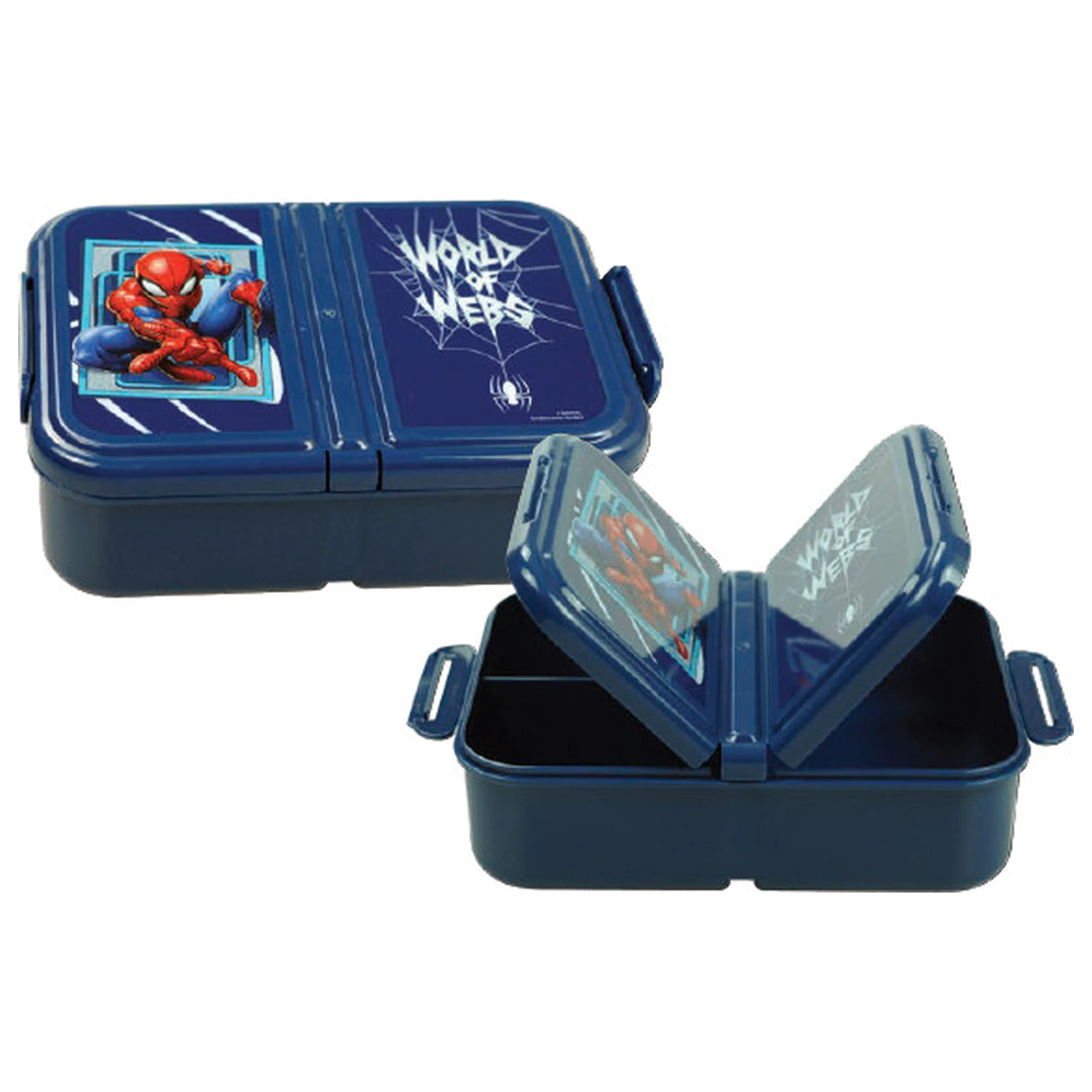 Spider-Man World Cutie de prânz, Cutie de sandviciuri, Multi-Compartment poza produsului