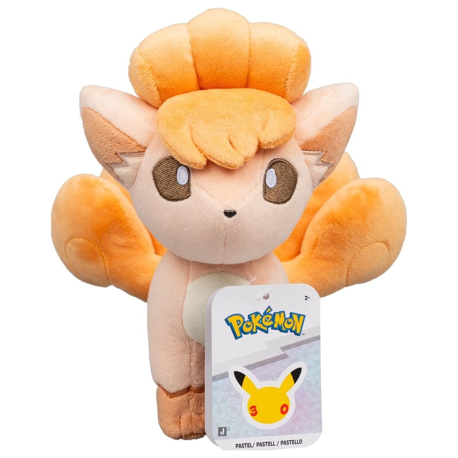 Figurină de pluș Pokémon 30th Anniversary Vulpix 20 cm poza produsului