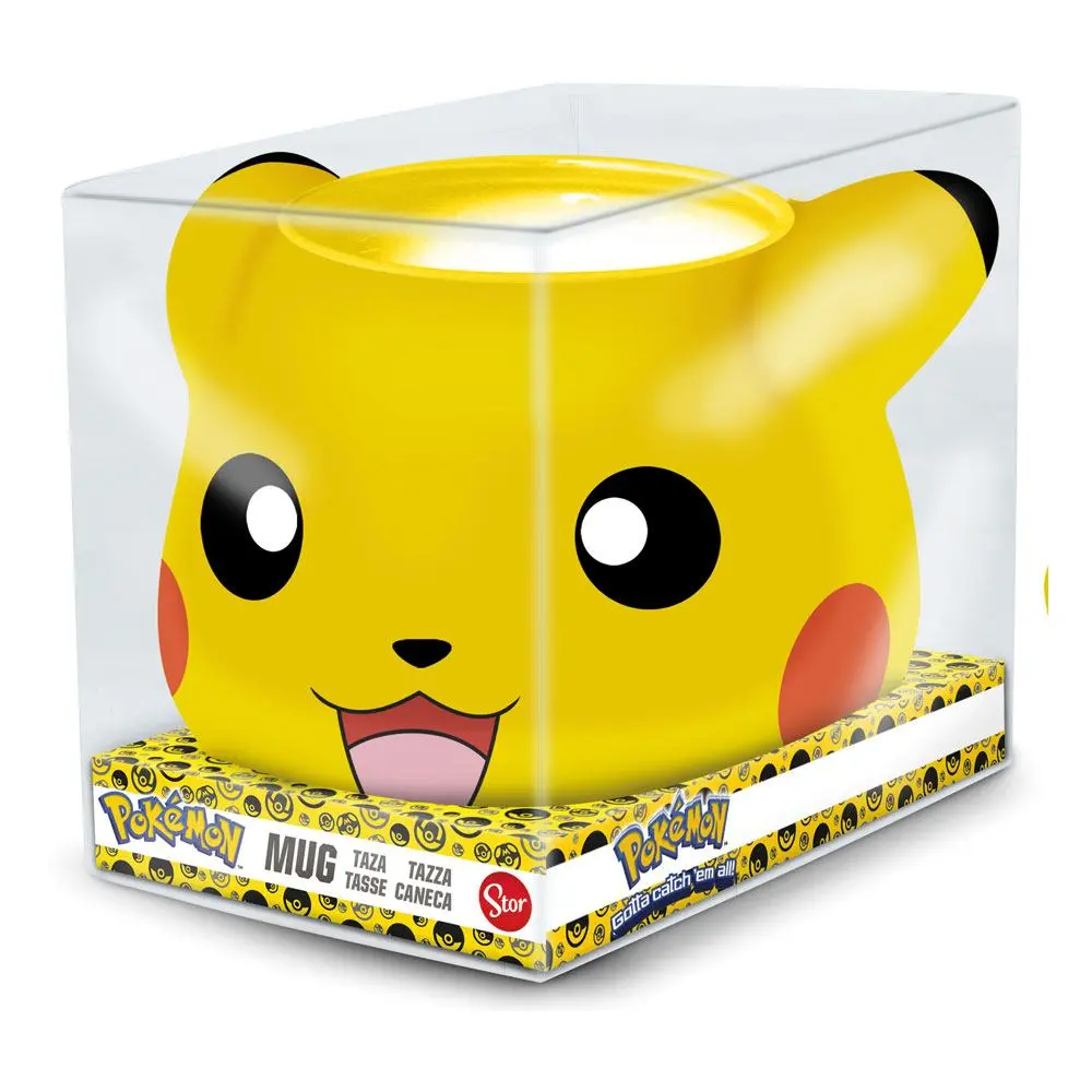 Cana 3D Pokemon Pikachu 500 ml poza produsului